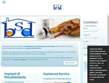 Tablet Screenshot of idraulicabds.com